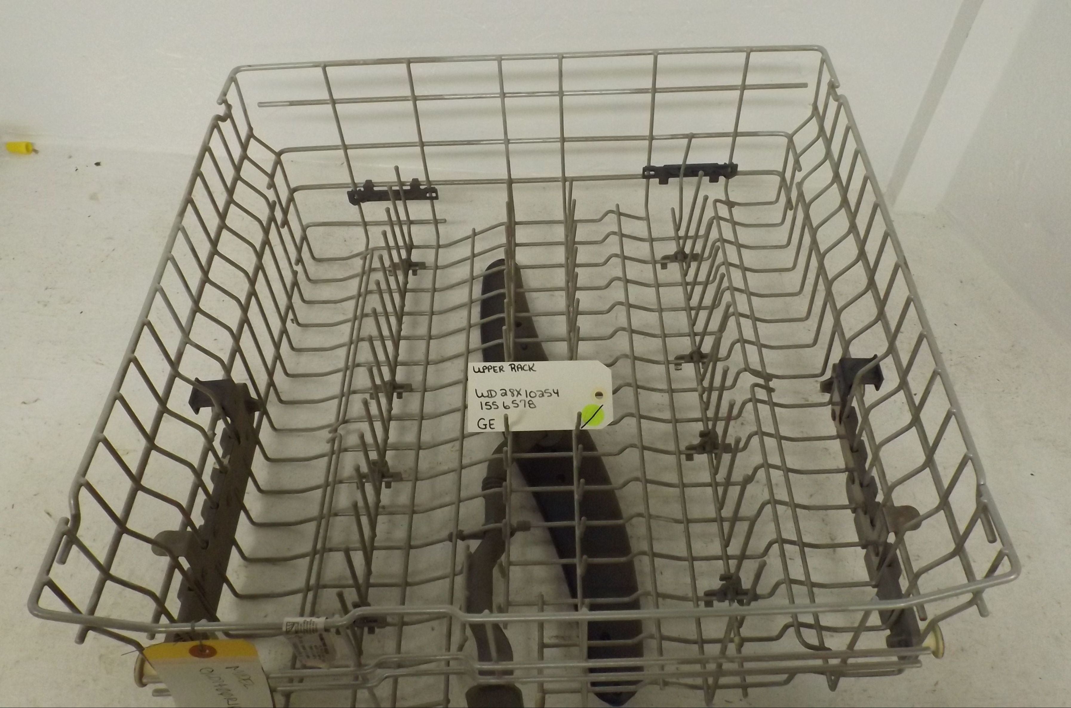 GE DISHWASHER WD28X10254 1556578 UPPER RACK (USED) GE DISHWASHER WD28X10254 1556578 UPPER RACK (USED)